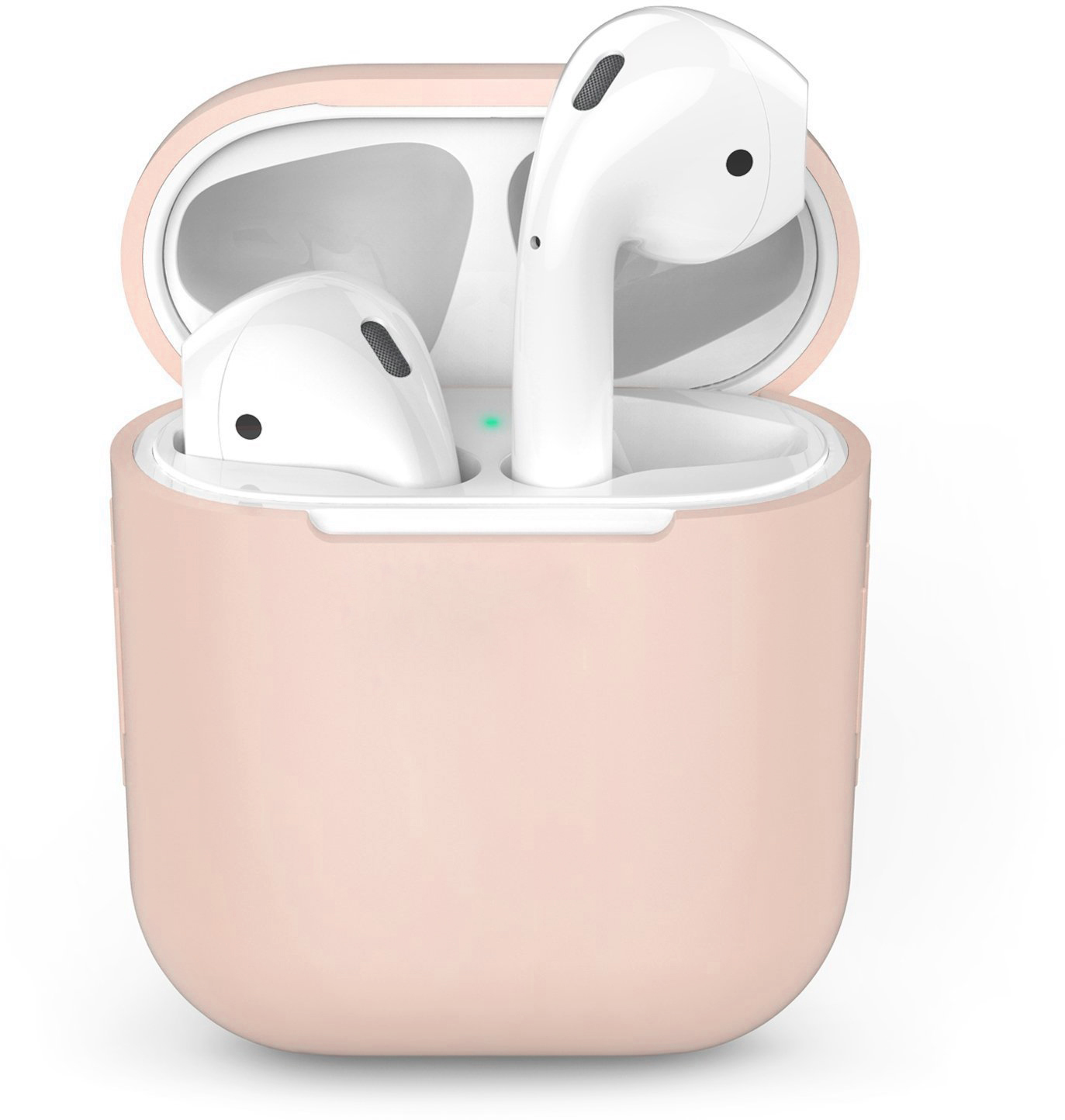 Чохол для Airpods Silicon Case Pink Sand